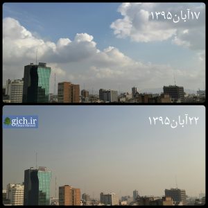 آسمان-تهران-پاک-و-آلوده-عکاس-احسان-میرزائی-سایت-www.gich.ir