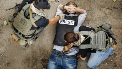 اصول و قواعد ایمنی خبرنگاران محله گیچ